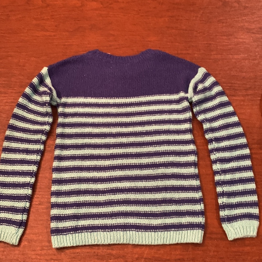 Justice striped sweater - Picture 2 of 5